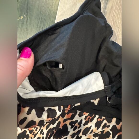 New in Package Size 3XL One Piece Leopard Print Swim Suit - Picture 6 of 6